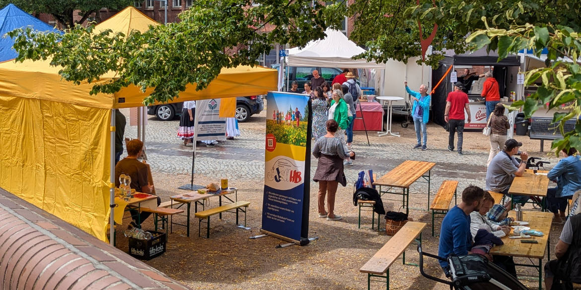 Stände beim Landestrachtenfest